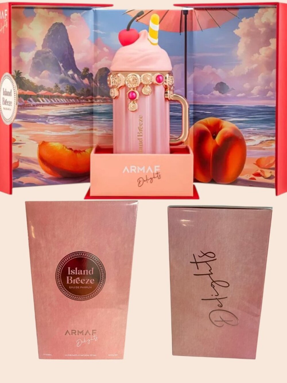 NEW SEALED Armaf Delights Island Breeze Eau de Parfum 100ml